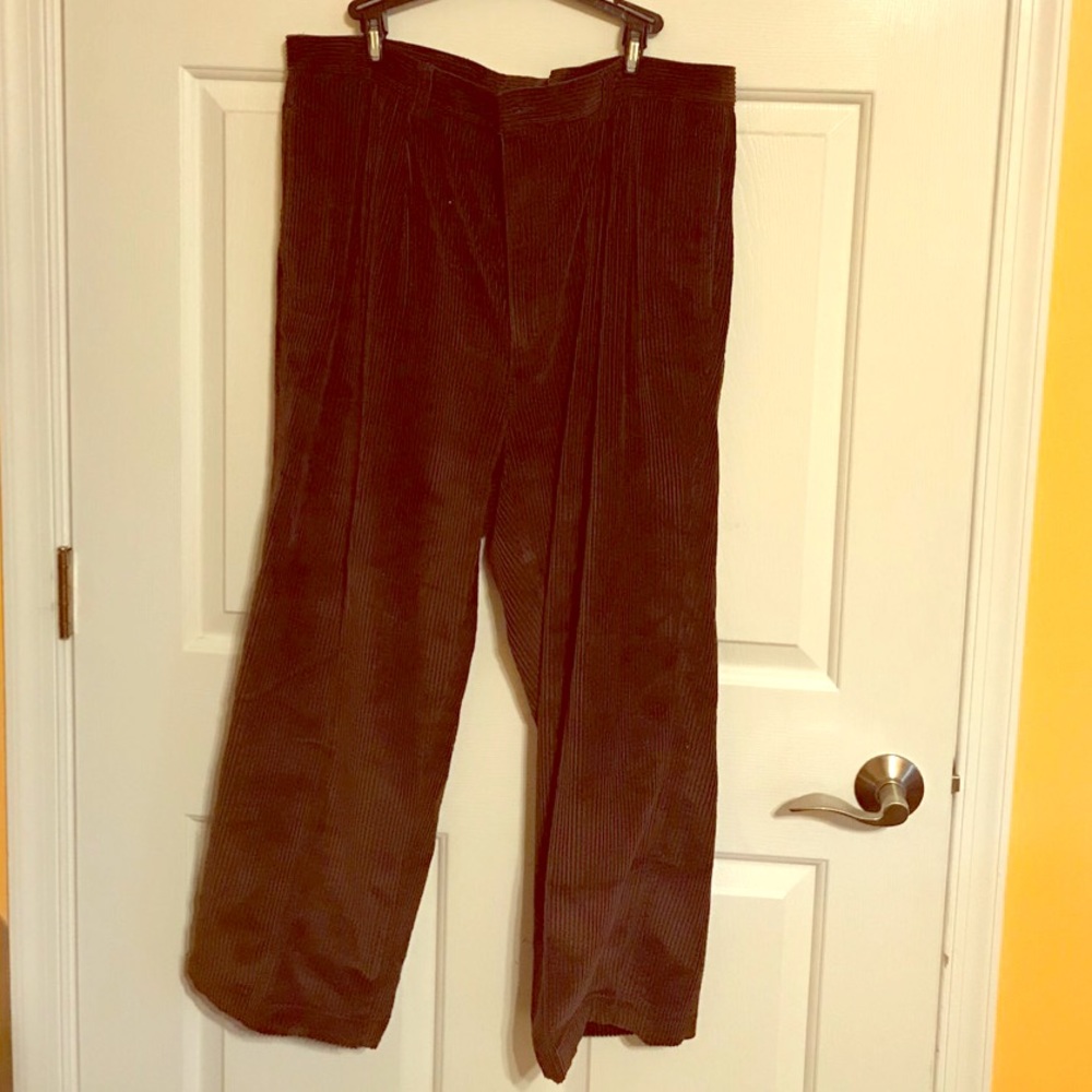 Joseph Abboud dark brown corduroy pants – size 38